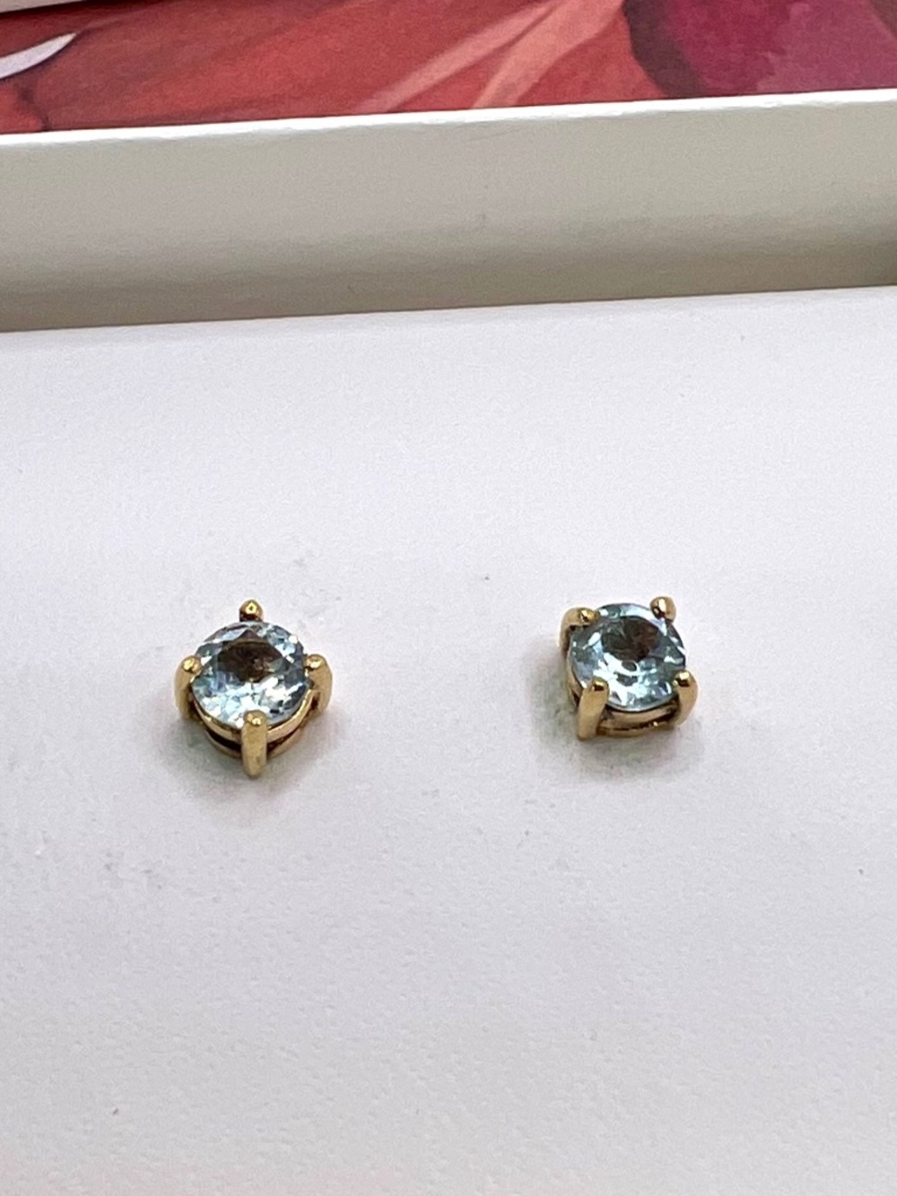 JC Penney 925 Gemstone Stud Earrings Set FINAL MARKDOWN - Picture 4 of 9
